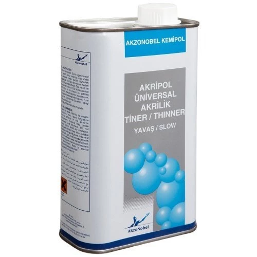 AkzoNobel Akripol Akrilik Tiner Yavaş (1/1) 1 Litre ürün görseli 1