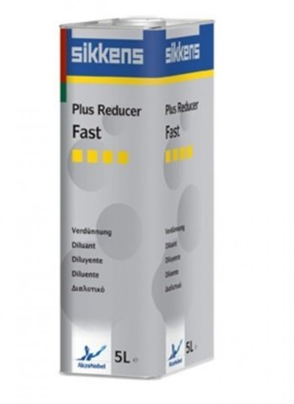 AkzoNobel Sikkens AutoBase Plus Reducer Akrilik Tiner Fast 5 Litre ürün görseli 1