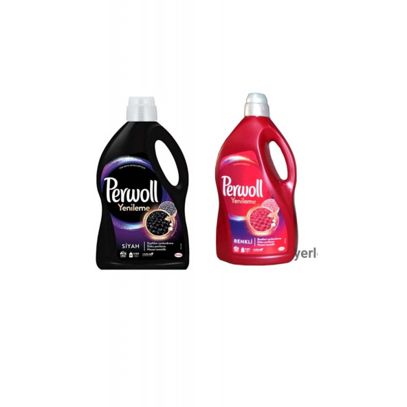 PERWOLL SİYAH 2,7 LT + PERWOLL RENKLİ 2,7 LT ürün görseli 1
