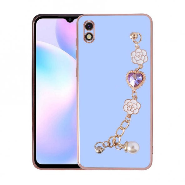Xiaomi Redmi 9A Kılıf El Tutamaçlı Kamera Korumalı Zore Taka Silikon Kapak ürün görseli 1