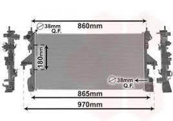 RADYATÖR DW10FUC BXR III 2.0 ürün görseli 1