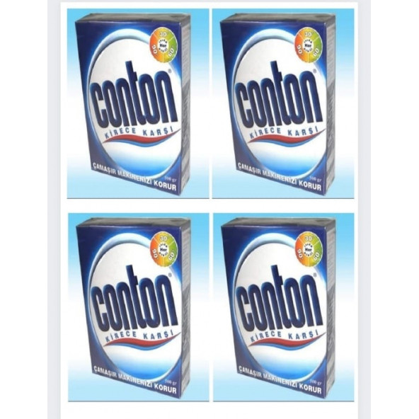 CONTON KİREÇ ÖNLEYİCİ 4 ADET 500 GR (TÜRK MALI) ürün görseli 1