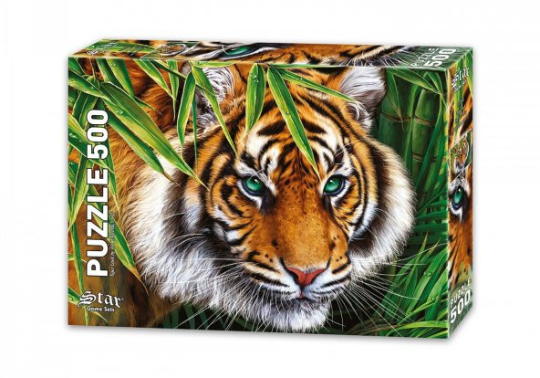 Star Oyun Kaplan Bakışı 500 Parça Puzzle ürün görseli 1