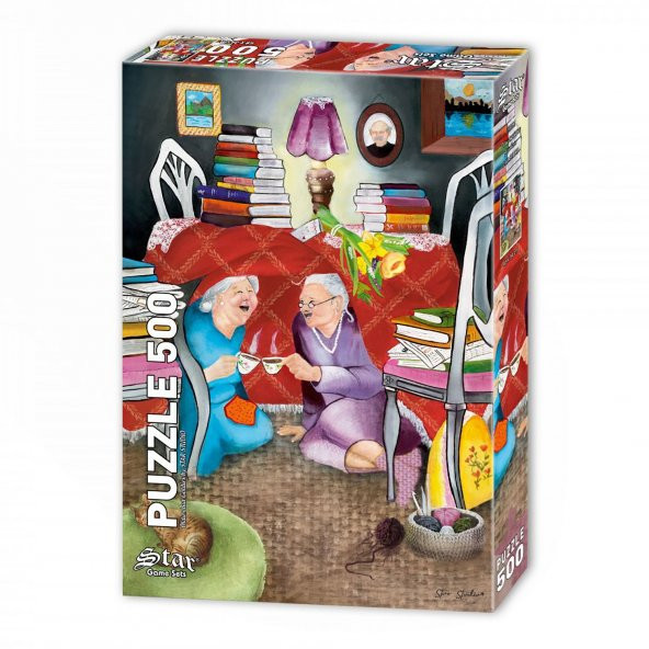 Star Oyun Altın Kızlar 500 Parça Puzzle ürün görseli 1