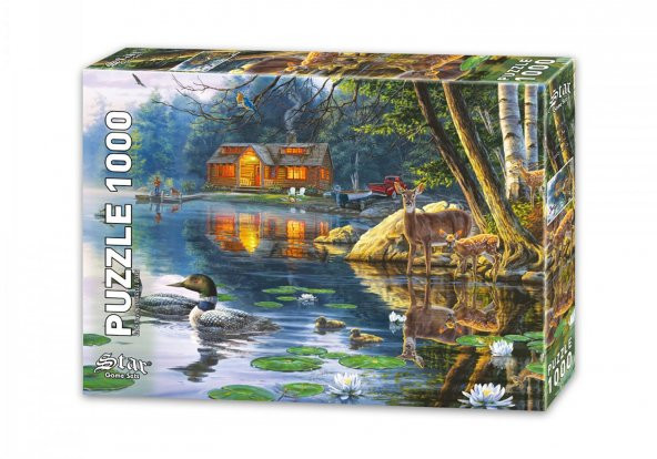 Star Oyun Yankı Koyu 1000 Parça Puzzle ürün görseli 1