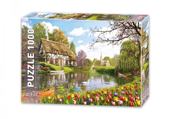 Star Oyun Göl Evi 1000 Parça Puzzle ürün görseli 1