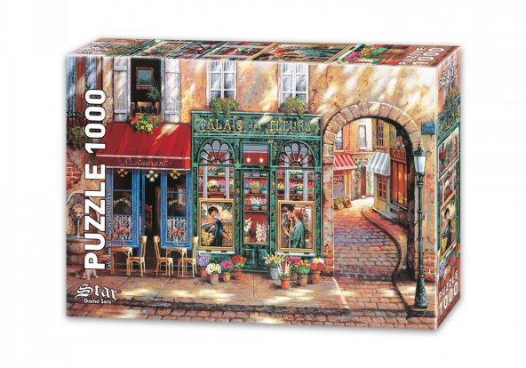 Star Oyun Palais Des Fleurs Cafe 1000 Parça Puzzle ürün görseli 1