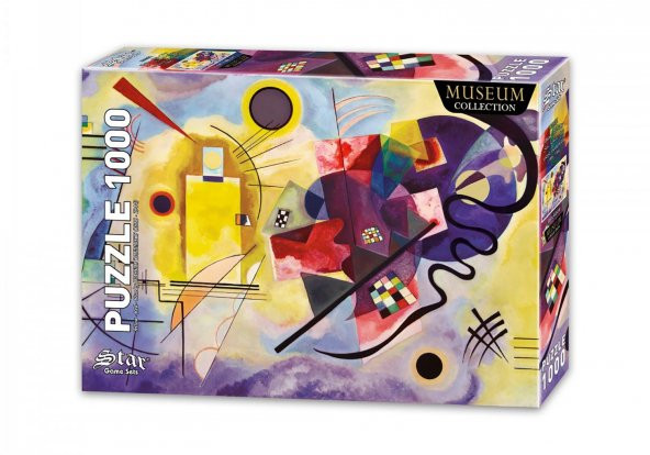 Star Oyun Sarı - Kırmızı - Mavi 1000 Parça Puzzle ürün görseli 1
