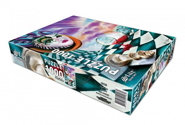 Star Oyun Şah Mat 1000 Parça Puzzle - Resim 3