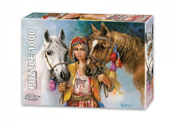 Star Oyun Köylü Kızı 1000 Parça Puzzle ürün görseli 1