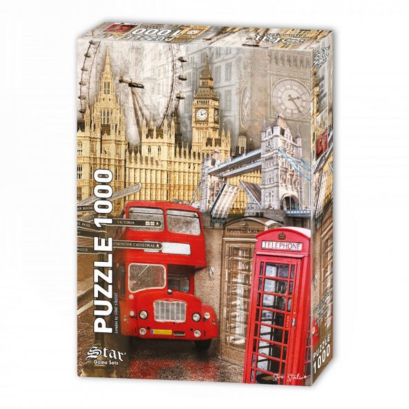 Star Oyun Londra 1000 Parça Puzzle ürün görseli 1