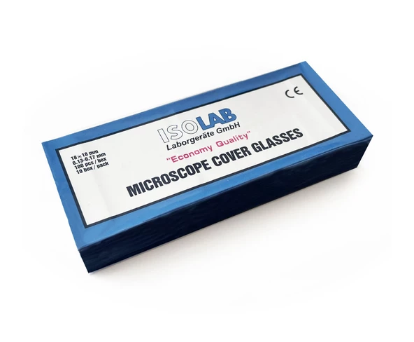 ISOLAB Lamel 18x18 mm Ekonomik Kalite 1000 adet 10x100 ad/kutu ürün görseli 1
