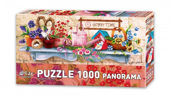 Star Oyun Hobi Saati 1000 Parça Panorama Puzzle ürün görseli 1