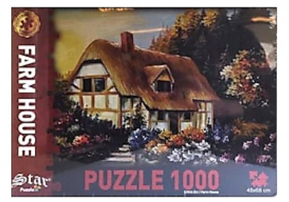 Star Oyun Çiftlik Evi 1000 Parça Puzzle ürün görseli 1