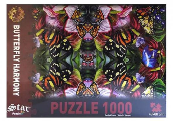 Star Oyun Kelebek Uyumu 1000 Parça Puzzle ürün görseli 1