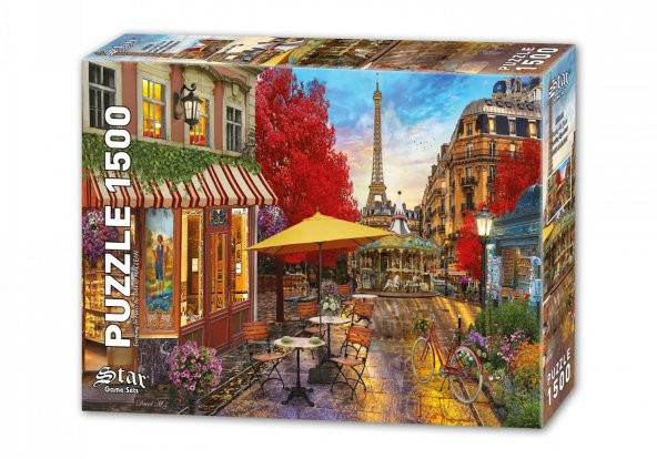 Star Oyun Paris'te Akşamüstü 1500 Parça Puzzle ürün görseli 1