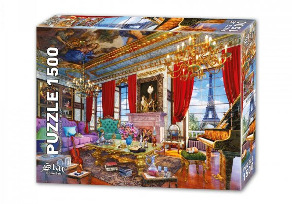 Star Oyun Paris'te Bir Konak 1500 Parça Puzzle ürün görseli 1