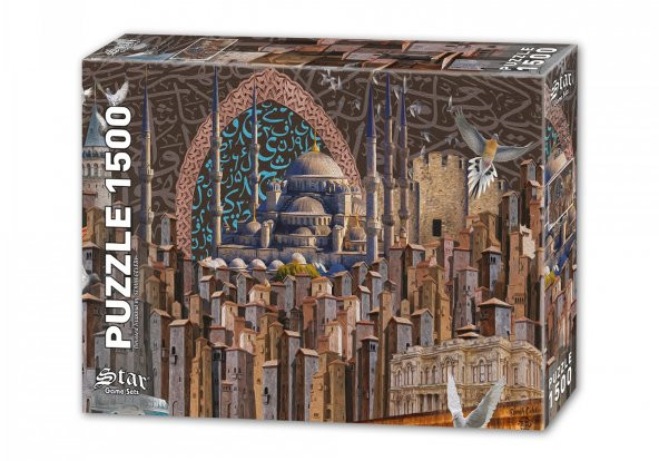 Star Oyun Adanmış İstanbul 1500 Parça Puzzle ürün görseli 1