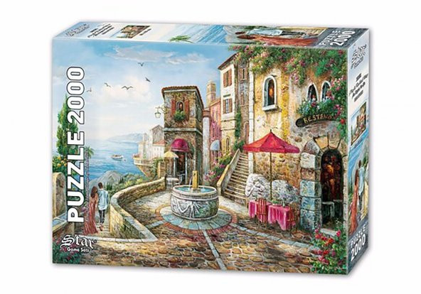 Star Oyun Ada Köyünde Bir Gün 2000 Parça Puzzle ürün görseli 1