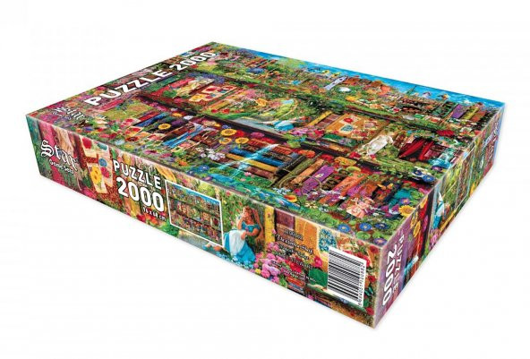 Star Oyun Raftaki Bahçe 2000 Parça Puzzle - Resim 3
