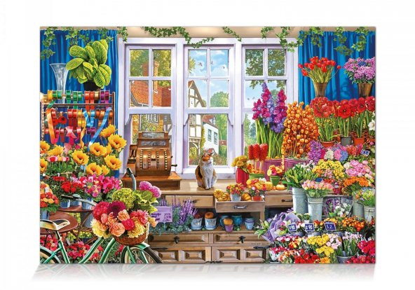 Star Oyun Çiçekçi 1500 Parça Puzzle - Resim 2
