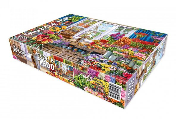 Star Oyun Çiçekçi 1500 Parça Puzzle - Resim 3