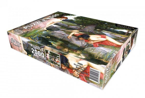 Star Oyun Yankı Ve Nergis 2000 Parça Puzzle - Resim 3
