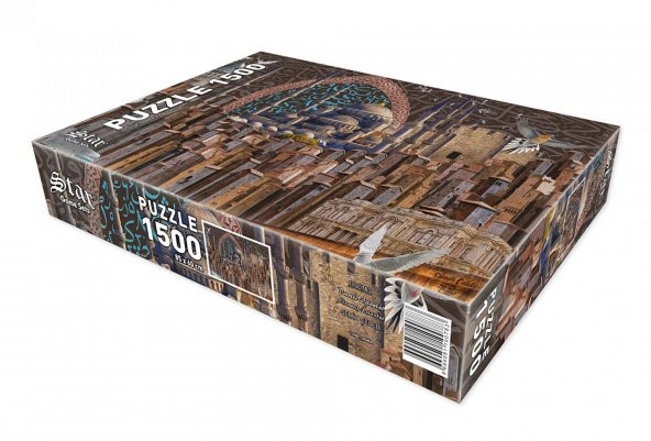 Star Oyun Adanmış İstanbul 1500 Parça Puzzle - Resim 3