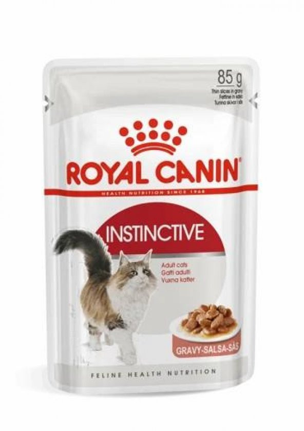 Royal Canin Instinctive Gravy Yetişkin Kedi Yaş Maması 85 Gr 12 Li ürün görseli 1