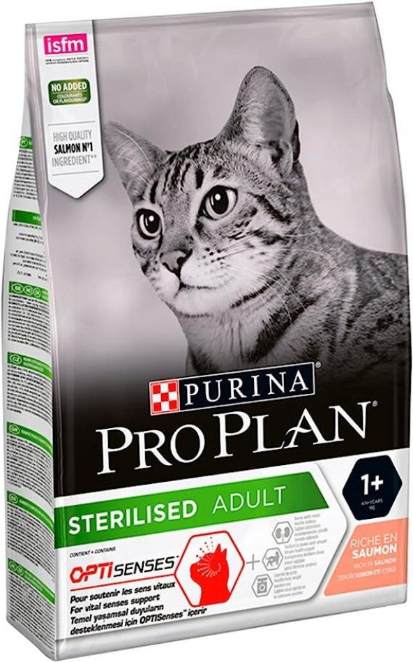Pro Plan Sterilised Somonlu Kısırlaştırılmış Kedi Maması 3 Kg ürün görseli 1