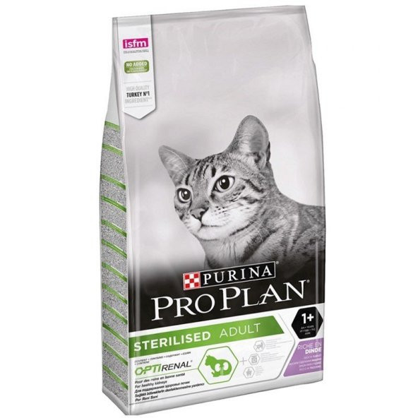 Pro Plan Sterilised Hindili Kısırlaştırılmış Kedi Maması 1.5 Kg ürün görseli 1