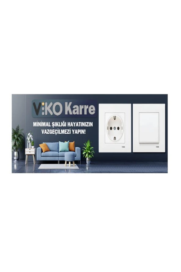 Viko Karre Krem 6 Lı Çerçeve - Resim 3