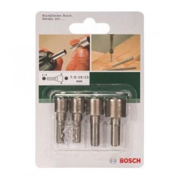 Bosch Lokma Seti 4 Parça 2.609.255.904 ürün görseli 1