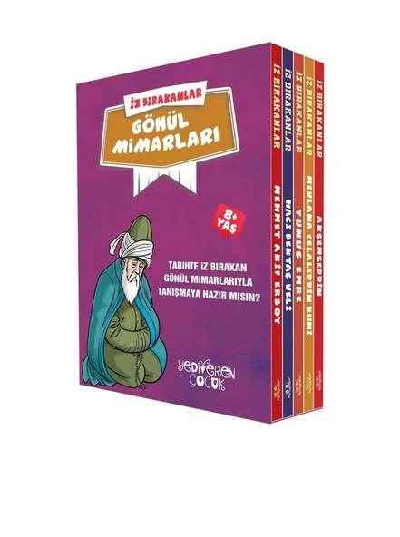 İz Bırakanlar- Gönül Mimarları Set 5 Kitap Takım ürün görseli 1