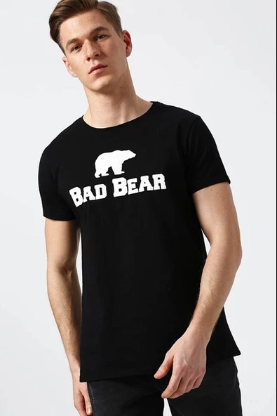 Bad Bear Siyah Erkek Tişört Tee Nıght 19.01.07.002-c01 19.01.07.002-C15 ürün görseli 1