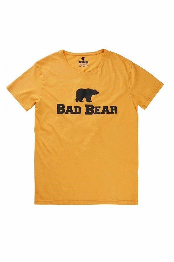 Bad Bear Tee Erkek Tişört 19.01.07.002mustard 19.01.07.002-C15 ürün görseli 1