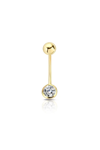 0.15 Ct Pırlanta Göbek Piercing ürün görseli 1