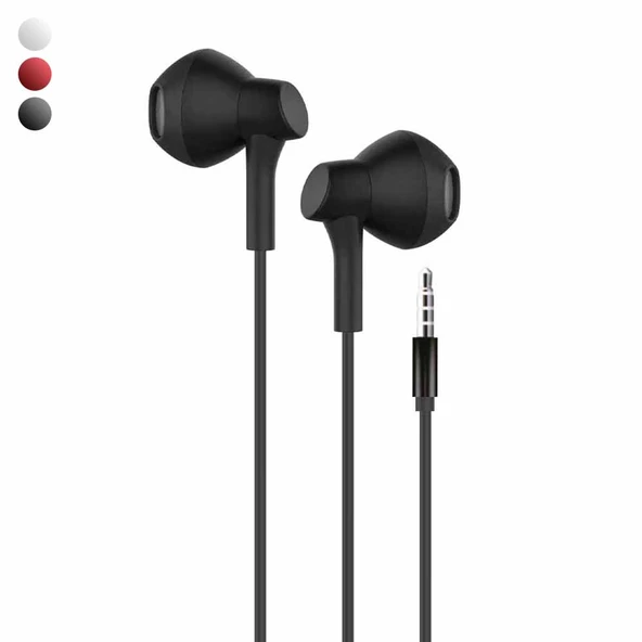 Powerstar HD-01 Mikrofonlu Kulak İçi Kablolu Kulaklık 3.5mm ürün görseli 1