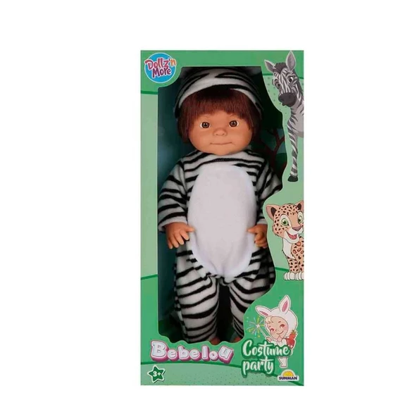 Bebelou Kostüm Partisi Bebeği 40 cm - Resim 7