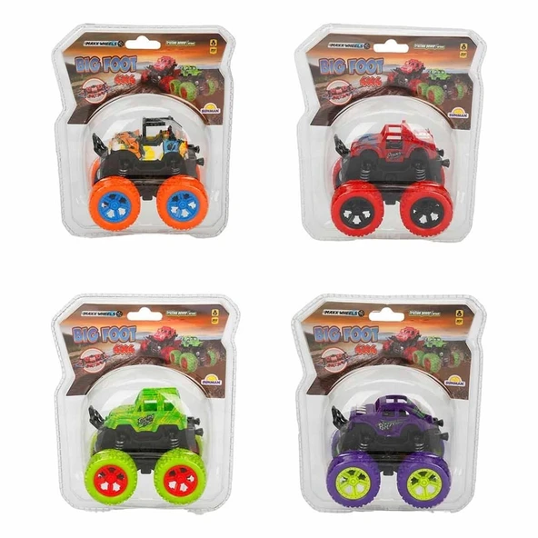 Maxx Wheels Big Foot 4x4 Sürtmeli Araba -86841  - 1 adet stokta olan gönderilir ürün görseli 1