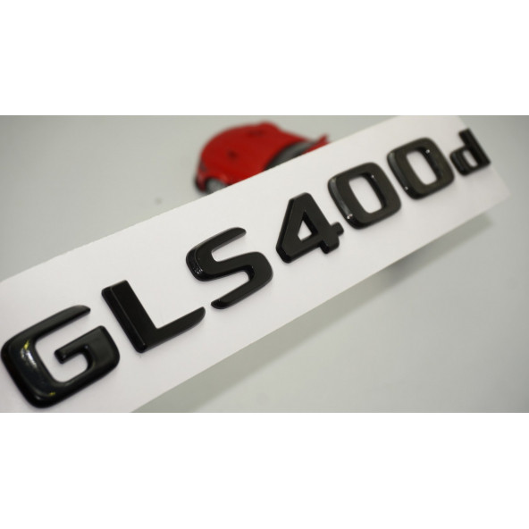 GLS 400d Bagaj Parlak Siyah ABS 3M 3D Yazı Logo ürün görseli 1