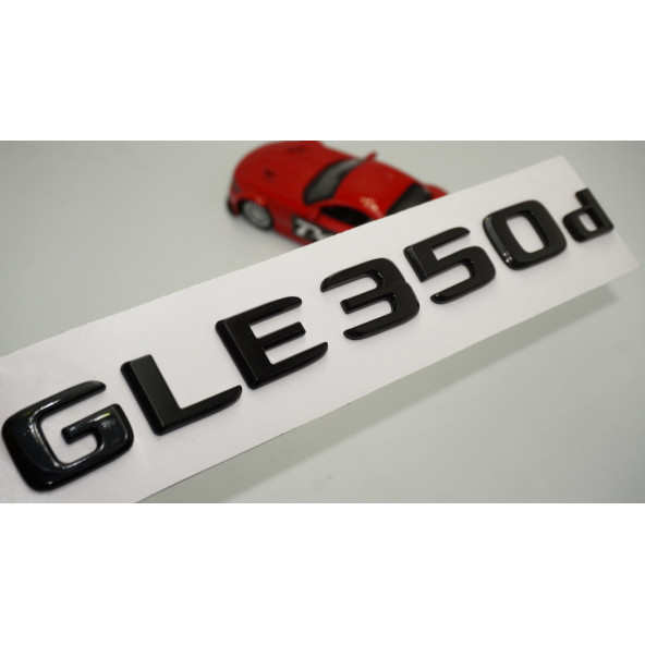 GLE 350d Bagaj Parlak Siyah ABS 3M 3D Yazı Logo ürün görseli 1