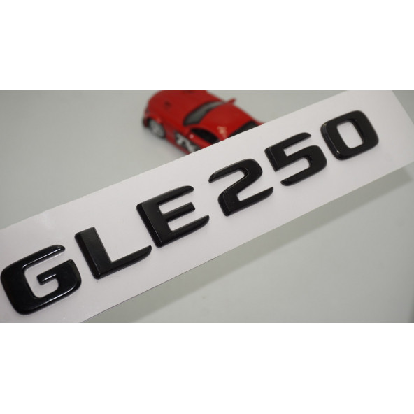 GLE 250 Bagaj Parlak Siyah ABS 3M 3D Yazı Logo ürün görseli 1