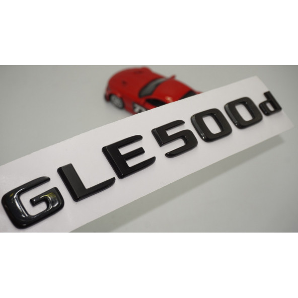GLE 500d Bagaj Parlak Siyah ABS 3M 3D Yazı Logo ürün görseli 1