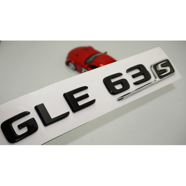GLE 63S Bagaj Parlak Siyah ABS 3M 3D Yazı Logo ürün görseli 1