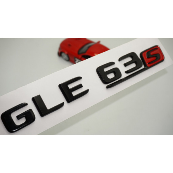 GLE 63S Bagaj Parlak Siyah ABS 3M 3D Yazı Logo ürün görseli 1