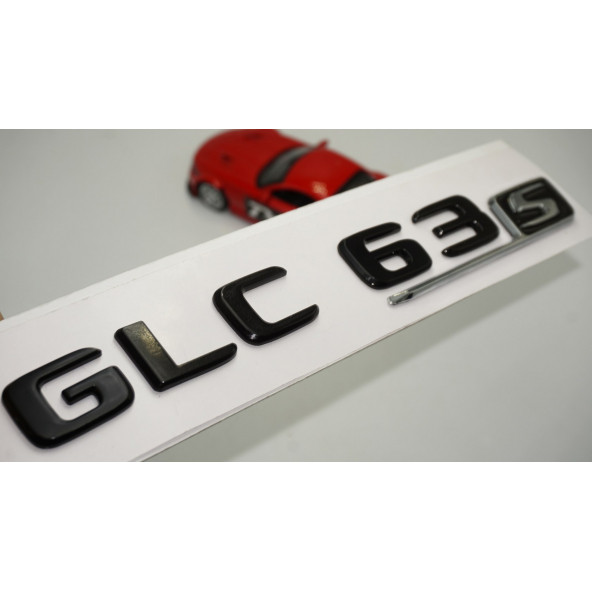 GLC 63S Bagaj Parlak Siyah ABS 3M 3D Yazı Logo ürün görseli 1