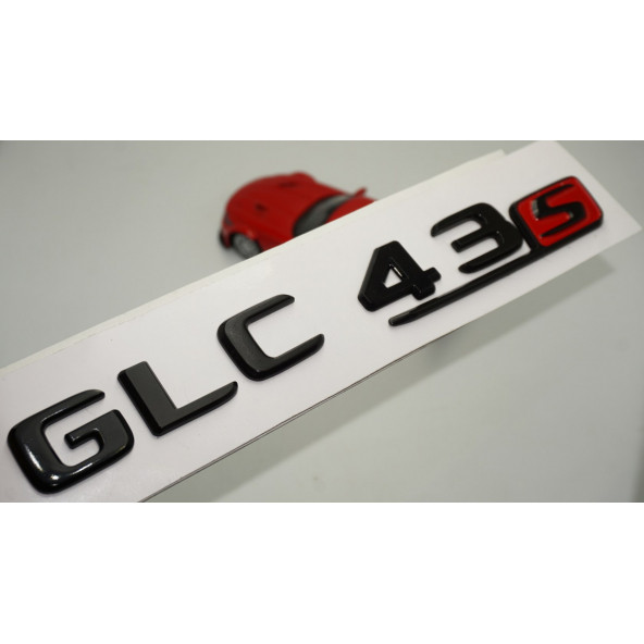 GLC 43S Bagaj Parlak Siyah ABS 3M 3D Yazı Logo ürün görseli 1