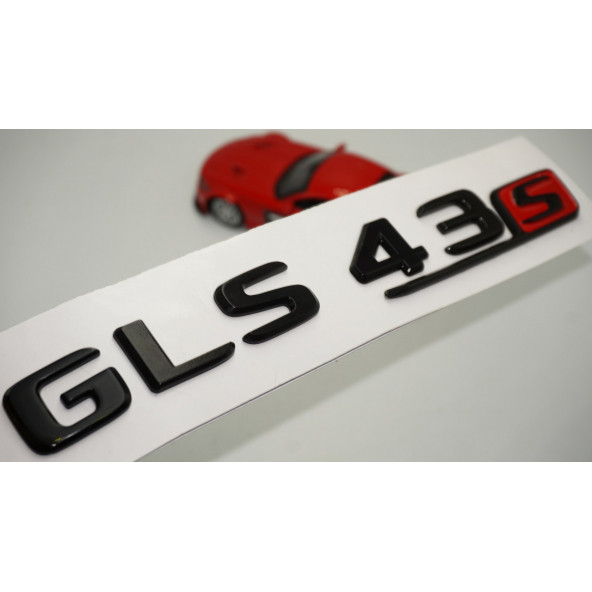 GLS 43S Bagaj Parlak Siyah ABS 3M 3D Yazı Logo ürün görseli 1