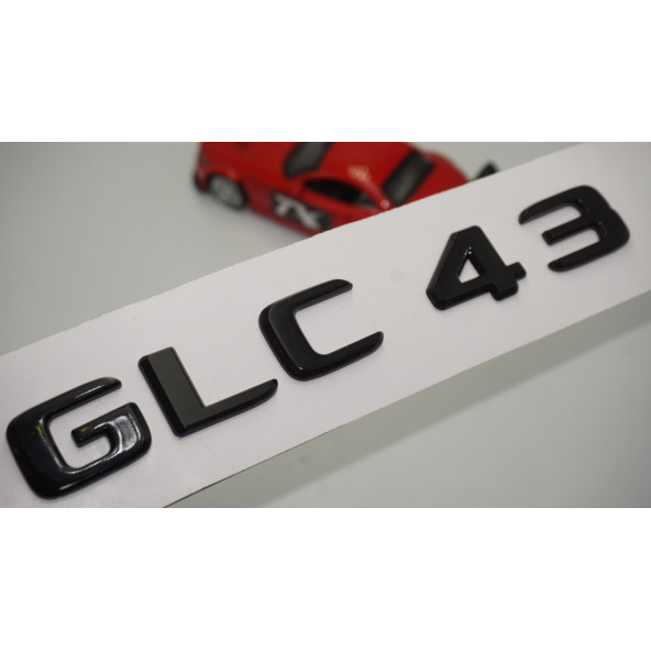 GLC 43 Bagaj Parlak Siyah ABS 3M 3D Yazı Logo ürün görseli 1